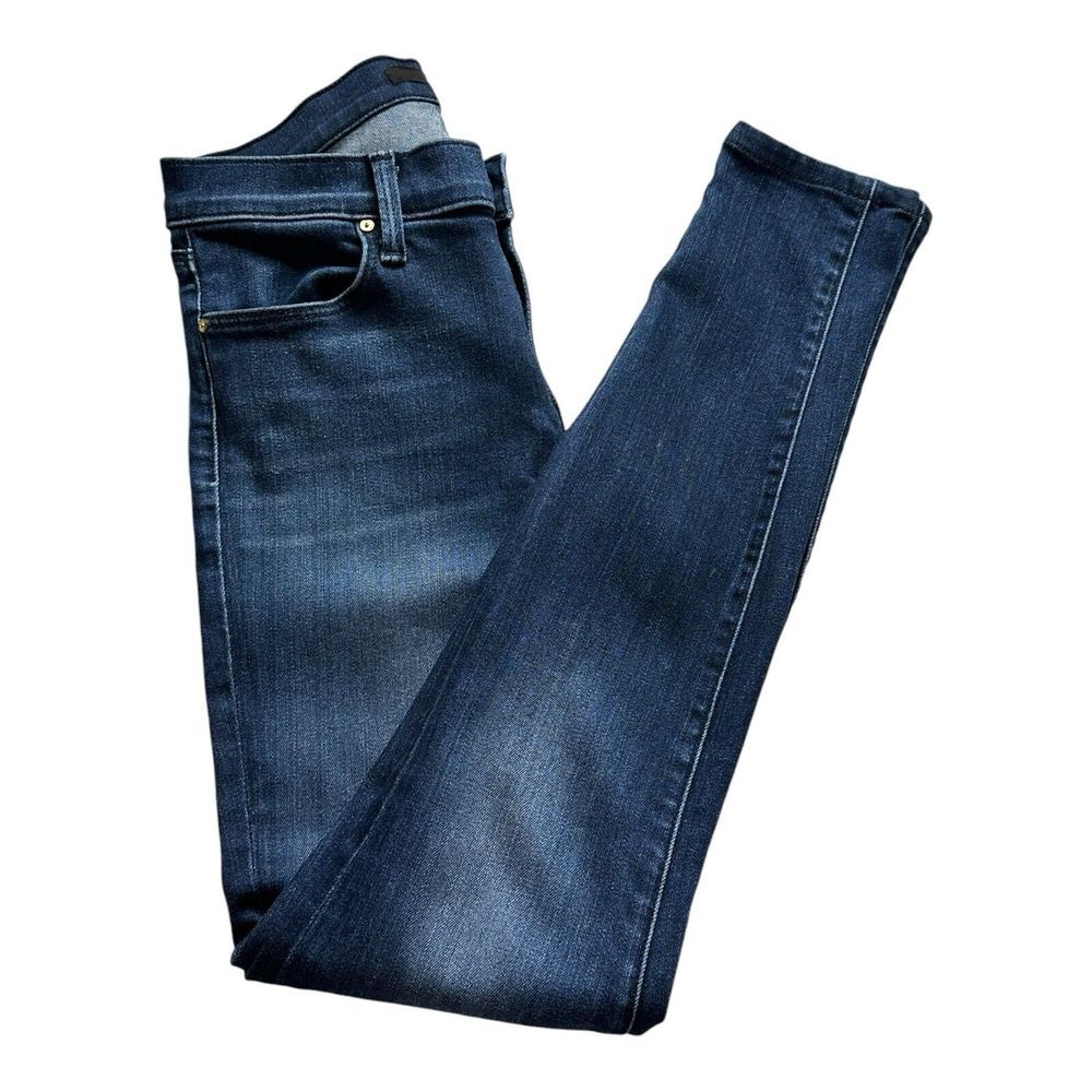 J Brand Super Skinny Jeans Womens (26)‎ Elastic Waist Stretch Denim Dark Wash